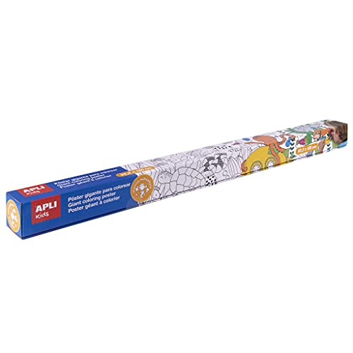 APLI Kids 16468 - Poster gigante colorear 96,5x180 cm APLI