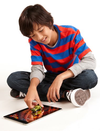Apptivity Mattel - Coche para Juego Digital en iPad, Hot Wheels iCar Drift King, 3 Zonas de Juego Diferentes (X3153)