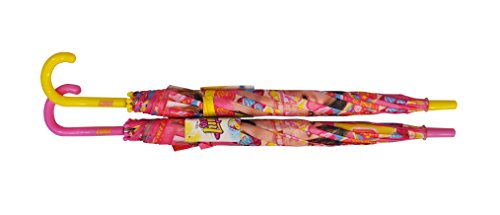 Arditex Soy Luna 9699 - Paraguas con caña de 70 cm, color rosa o amarillo