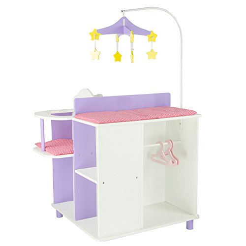 Armario Mueble para Muñecas de Madera Juegete para Niños Olivia's World TD-0203A