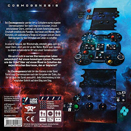 Asmodee Cosmogenesis Connoisseur Game, Juego de Estrategia, Alemán