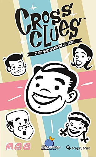 Asmodee Cross Clues, Juego Familiar, Juego De Adivinas, Alemán