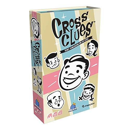 Asmodee Cross Clues, Juego Familiar, Juego De Adivinas, Alemán