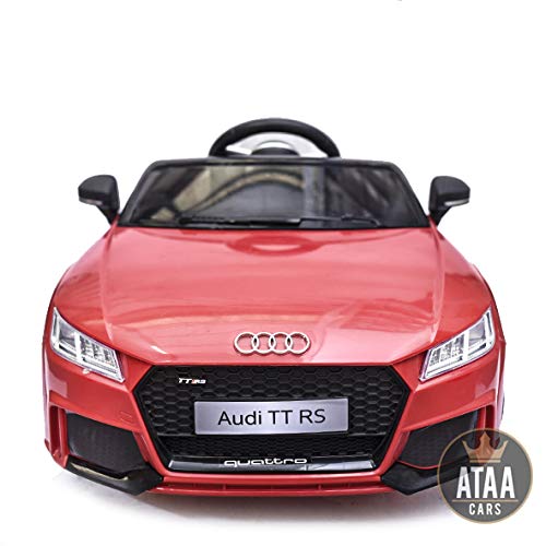 ATAA Audi TT RS 12v Licenciado con Mando - Coche eléctrico para niños - Rojo