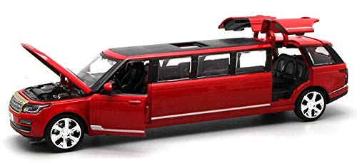 Auto modelo Nuevo 1:32 Aleación Elástica Limusina Fundida A Presión Modelo De Coche De Juguete Con Luz De Sonido Extraíble Juguetes De Coche Para Niños Para Regalos De Niños