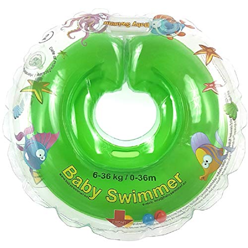 Baby Flotador Tüv GS Cuello Anillo de Natación (Talla 6 – 36 kg (0 – 36 Meses) Flotador para bebé de Natación Anillo de Baño Ayuda