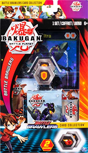 Bakugan Colección de Tarjetas de Lujo Battle Brawlers con Tarjeta Jumbo Foil Nillious Ultra Card, para Edades de 6 años en adelante