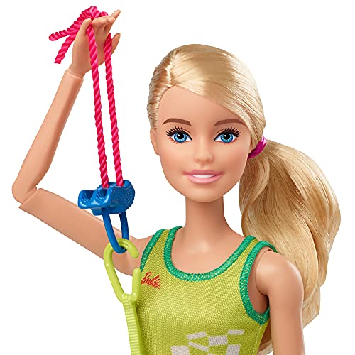Barbie- Juegos Olímpicos Tokio 2020 muñeca escaladora con uniforme y con accesorios (Mattel GJL75) , color/modelo surtido