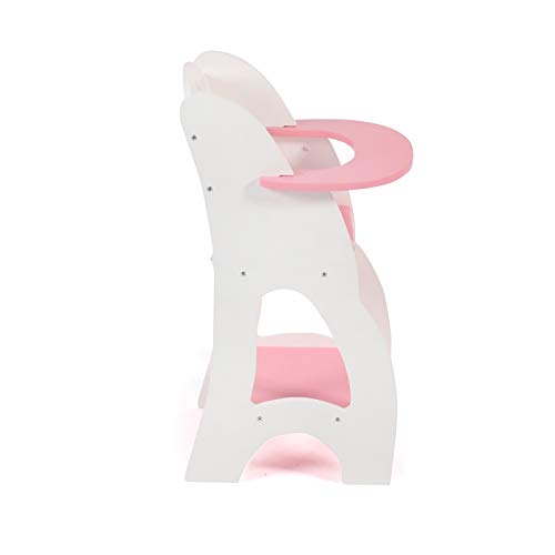 Bayer Chic 2000 - 520 88 – Trona para muñecas de hasta 46 cm Aprox., Mueble de muñecas, Estrellas Rosas