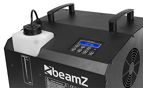 BeamZ SB2000LED Negro 1.35L - Máquina de burbujas (2000 W, 220 - 240, 50/60, 530 mm, 380 mm, 335 mm)