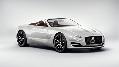 Bentley EXP12, Negro Pintado, Licencia original, Batería accionada, Puertas de la abertura, Asiento de cuero, Motor 2x, Batería de 12 V, 2.4 Ghz teledirigido, Ruedas suaves de EVA, Arranque suave
