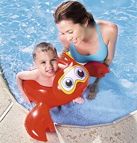 Bestway 36112 - Flotador Hinchable Infantil Criaturas Marinas 60x53 cm , color/modelo surtido