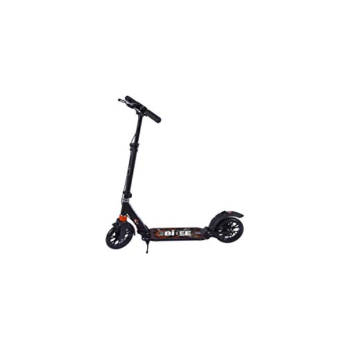 Bibee Pump – Patinete jóvenes Adulto Grande Rueda Plegable con función Atril y suspensión
