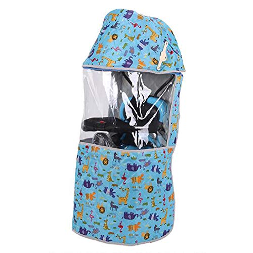 Bicicleta Asiento Trasero Para Niños Sombrilla Impermeable Cubierta De Toldo Para Lluvia Universal Exterior Durable PVC Transparente Protección Contra La Lluvia Escudo, Sin Asiento ( Color : B )