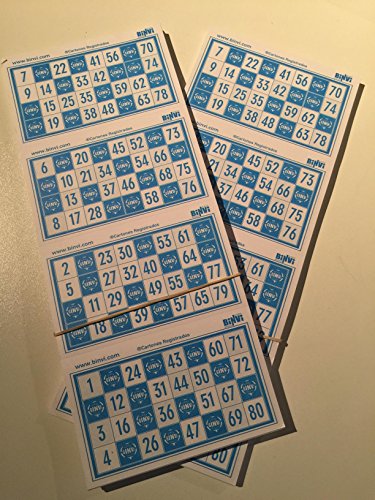 Binvi 640 cartones de Bingo