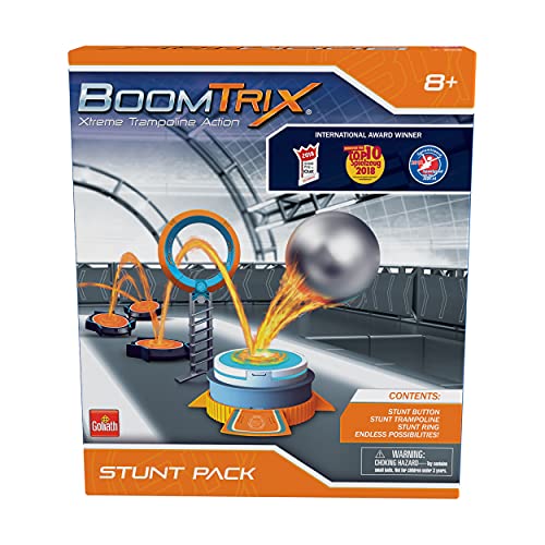BoomTrix Stunt Pack, GL60101, Xtreme trampolín acción para niños Mayores de 8 años, Multi