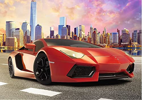 Brandsseller Puzle de 1000 piezas, diseño de coche deportivo