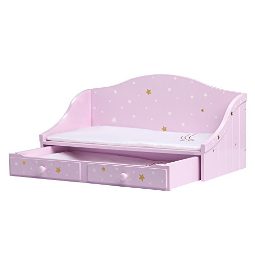 Cama Nido de Madera para muñecas de 457 cm de Olivias World TD-0096AP