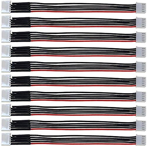 Cargador de equilibrio de batería 4S cable de extensión de cable de silicona JST-XH enchufe adaptador de enchufe cable 200 mm 22AWG