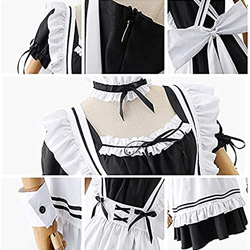 CarolynDesign Anime Cosplay Francia Delantal Maid Fancy Lolita Dress Set
