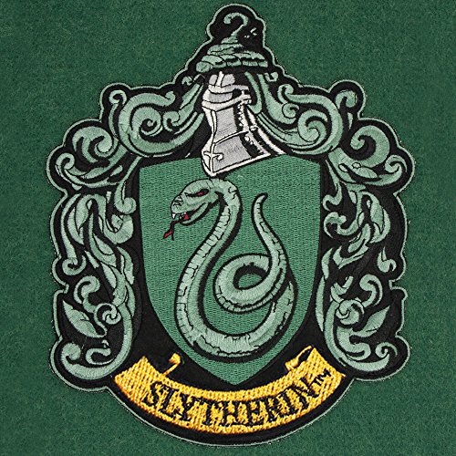 Cinereplicas Harry Potter - Juego de Banderas y Banderín - 30 x 43 cm - Oficial (Slytherin)