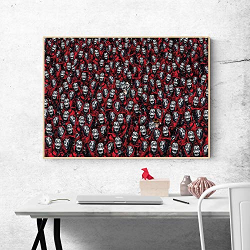 Clementoni Money Heist Puzzle 1000 Piezas Impossible La Casa de Papel, Multicolor, único (39527)