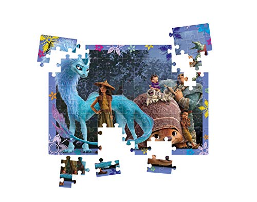 Clementoni Supercolor Disney Raya – 104 Piezas – Fabricado en Italia – Puzzle para niños de 6 años Color (27156)