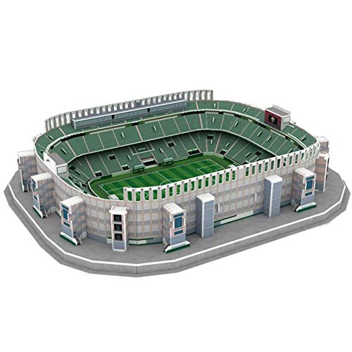 CMO Modelo de Rompecabezas Deportivo en 3D, Modelo de Rompecabezas Elche Stadium de España, Juguetes y Regalos para niños, 15.7 Pulgadas × 14.2 Pulgadas × 3.2 Pulgadas