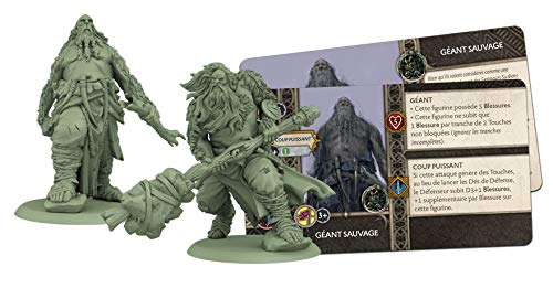 CMON Le Trono de Hierro – El juego de figuras – 46 gigantes salvajes