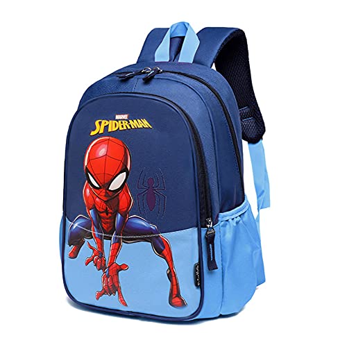 CO Mochila para niños Spiderman, Bolsa Impermeable 3D, Mochila superhéroe 3D Mochila Mochilas para niños Camping Senderismo.