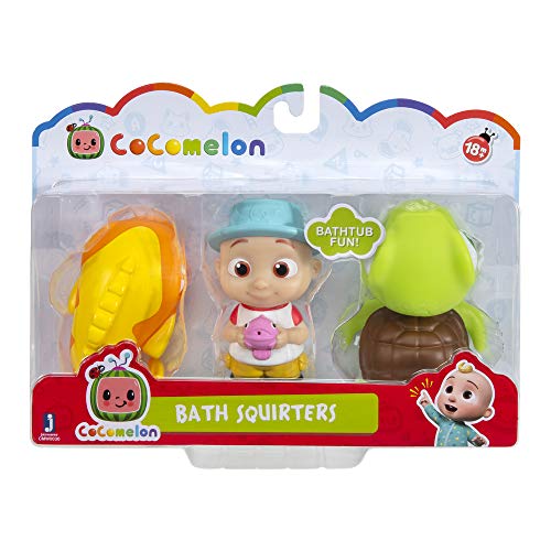 Cocomelon Figuras de Baño Cocomelon (Pez, Tortuga & JJ), WT80125