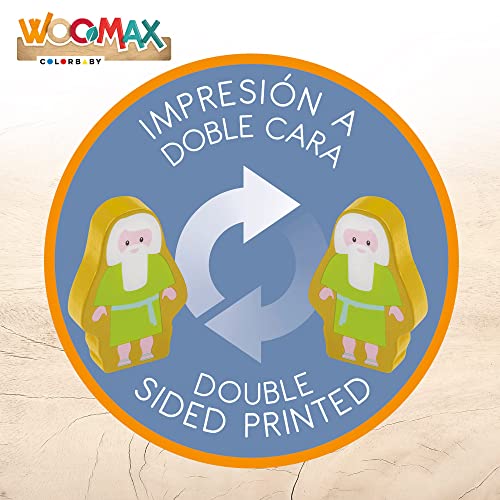 ColorBaby WOOMAX 49338 - Woomax-Arca de NOE de Madera +18m