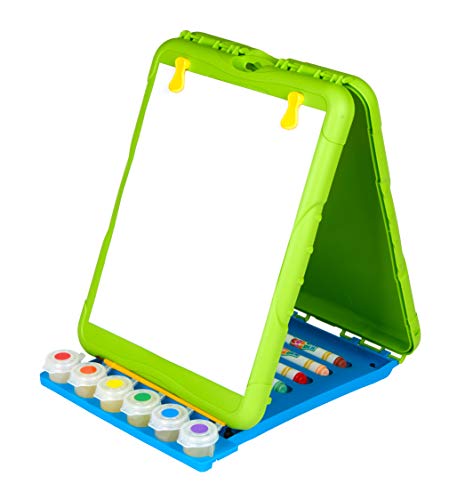 Crayola Color Wonder Travel Easel Toy Story 4 Pages with Bonus Pages, Markers and Color Wonder Paint Coloring Travel Books and Easel 61 Piece MEGA Set
