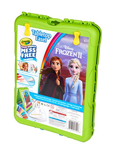 Crayola Color Wonder Travel Easel Toy Story 4 Pages with Bonus Pages, Markers and Color Wonder Paint Coloring Travel Books and Easel 61 Piece MEGA Set