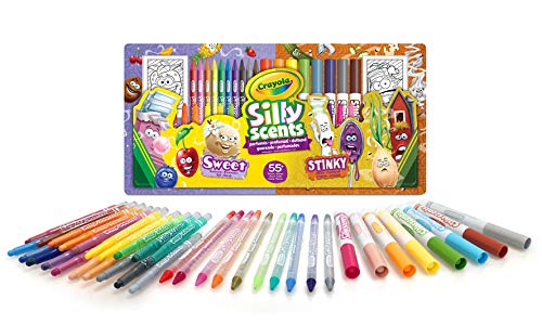 CRAYOLA- Profumelli&Puzzarelli Profumelli & Puzzarelli Juego de Actividades para Colorear, Multicolor (04-0642)