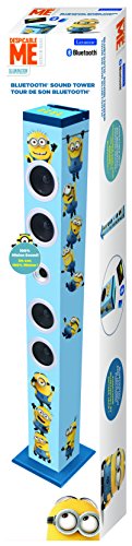 Despicable Me Bt900Des Torre De Sonido Con Bluetooth, Azul