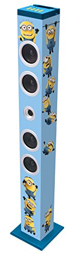 Despicable Me Bt900Des Torre De Sonido Con Bluetooth, Azul