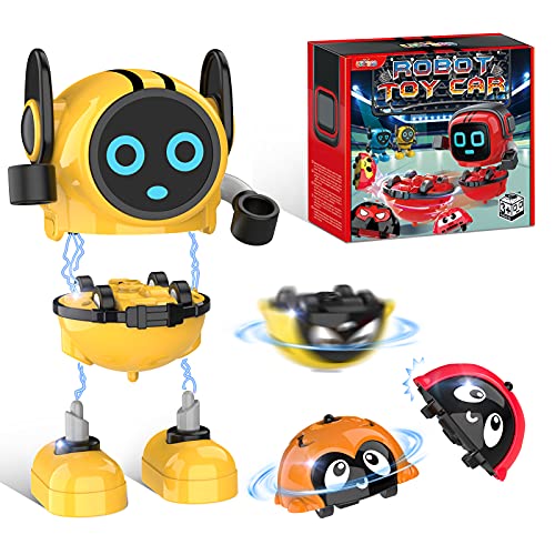 DEVRNEZ Peonzas Beyblade Coches de Juguetes,Regalo Niño 3-9 Años Coche Juguete Juguetes Niñas 3-8 Años Robot Juguetes para Niños Niños Juguetes 3-8 Años Regalos para Niños Superthings