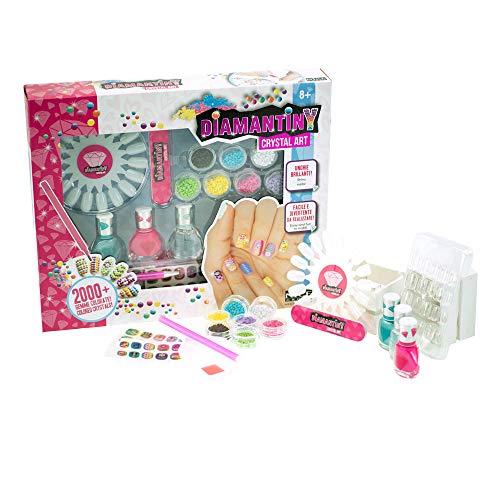 DIAMANTINY Crystal Art Diamond Painting Kit Completo-Diseño Decoración de Uñas Niña-3D-90004 (Nice Group 90004)
