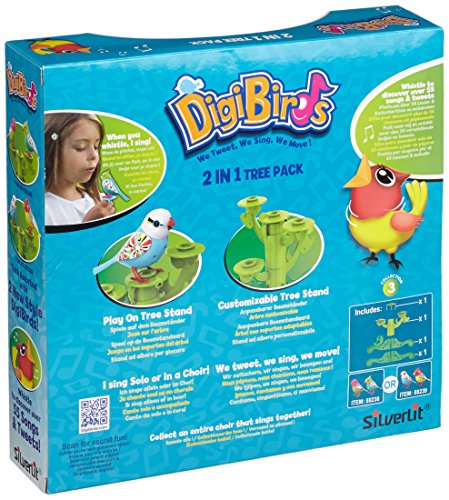 Digibirds arbol Incluye 2 digibirds
