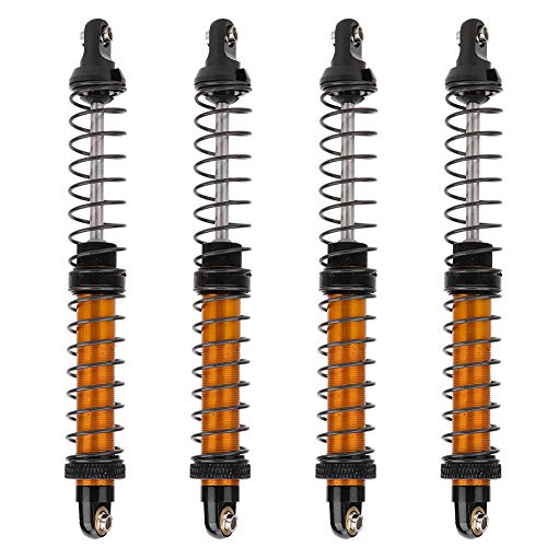 Dilwe Amortiguador de Amortiguadores RC, Amortiguador de Amortiguadores de Suspensión de Aceite Amortiguador de Choque de Metal para Coche RC(120mm)