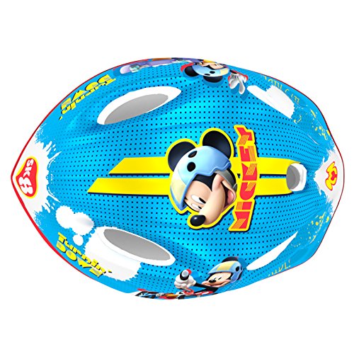 Disney Bike Helmet - Casco de Bicicleta para niños, diseño de Mickey Sports Multicolor, M