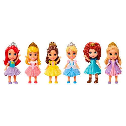 Disney Princess 3 Inch Mini Doll (Pack of 6)