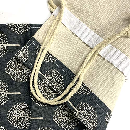 DOITEM Estuche para lápices de Lona, 72 Agujeros, Soporte de Rollo de lápiz de Color, Bolsa de Almacenamiento para Artista, Escuela, Oficina