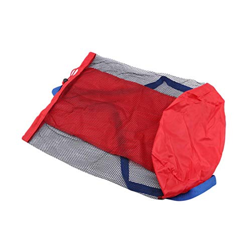 duhe189014 Bolsa De Red para Almacenamiento De Juguetes De Playa Bolsa De Malla con Cordón Bolsa De Playa De Malla De Juguete Duradera para Niños Mochila Bolsa De Almacenamiento De Juguetes Gifts