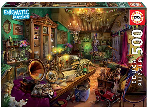 Educa - Tienda de Antigüedades Puzzle, 500 Piezas, Multicolor (18480)