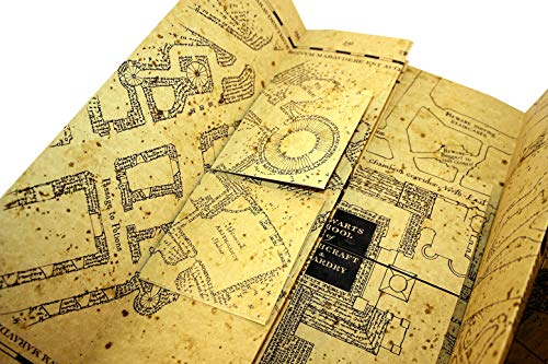 El Hobbit z882300 Harry Potter de Mapa del merodeador Réplica, Multicolor