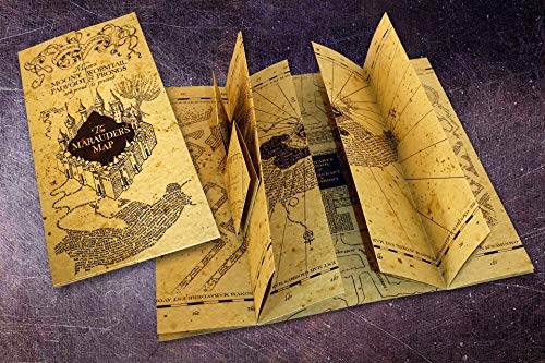 El Hobbit z882300 Harry Potter de Mapa del merodeador Réplica, Multicolor
