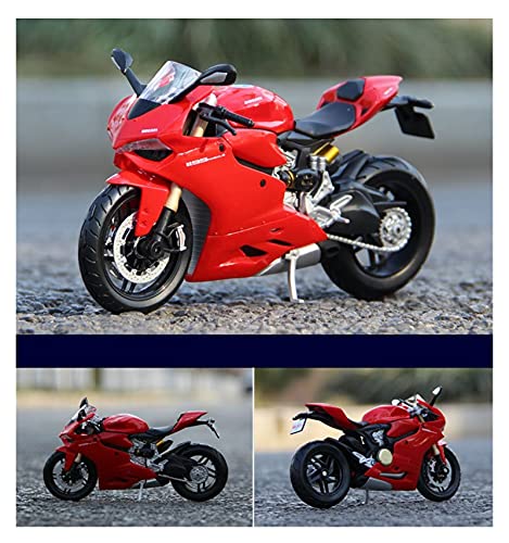 El Maquetas Coche Motocross Fantastico Simulación 1:12 mini motocicleta cross-country aleación para BMW waterfowl R1200GS modelo colección adultos decoración coche juguete regalo Regalos Juegos Mas Ve