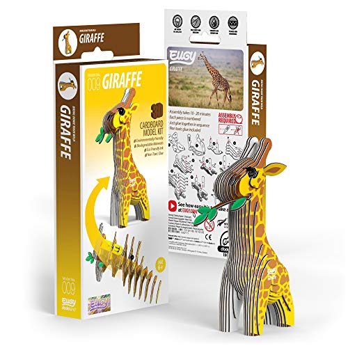 EUGY Jirafa Eco-Friendly 3D Paper Puzzle 009